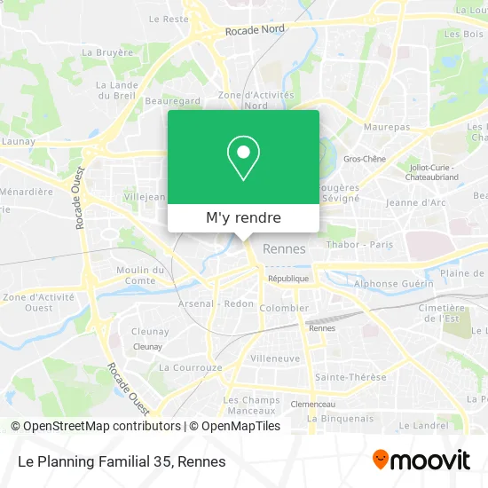 Le Planning Familial 35 plan