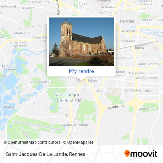 Saint-Jacques-De-La-Lande plan