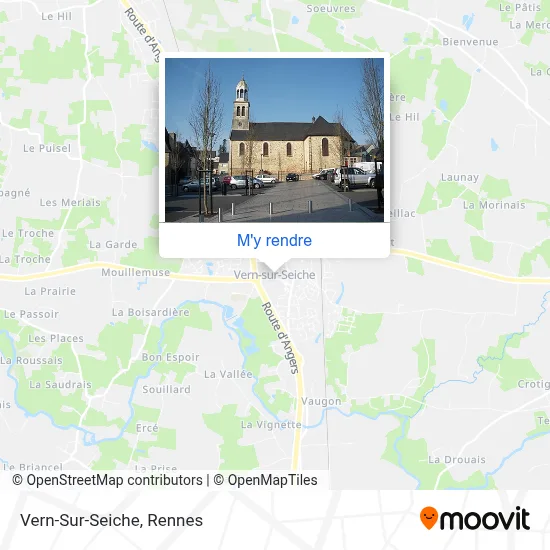 Vern-Sur-Seiche plan