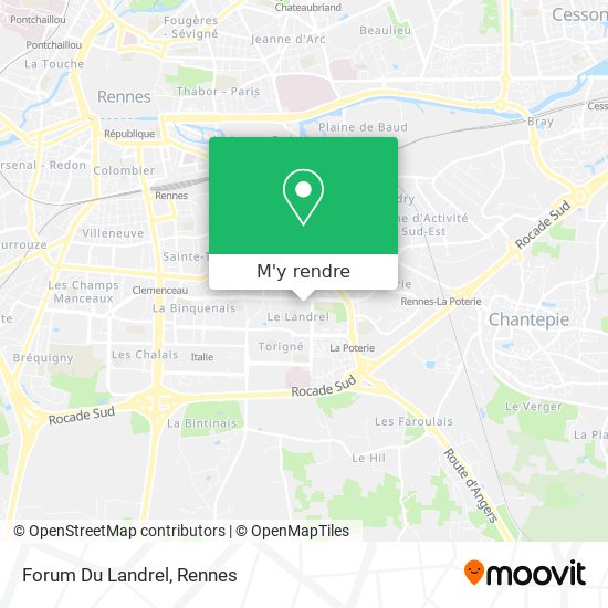 Forum Du Landrel plan