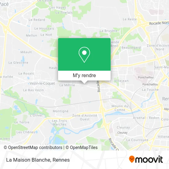 La Maison Blanche plan