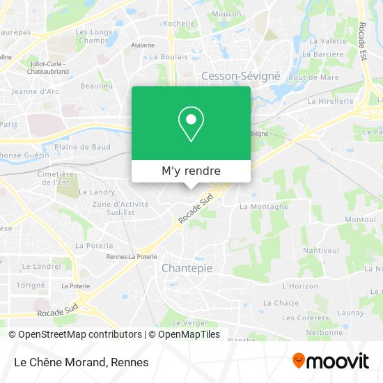 Le Chêne Morand plan