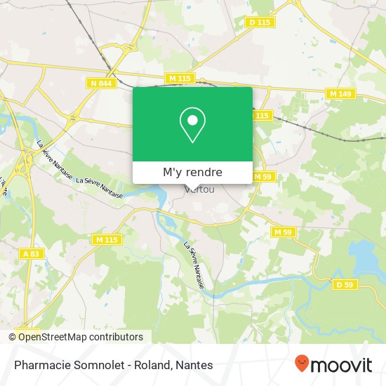 Pharmacie Somnolet - Roland plan