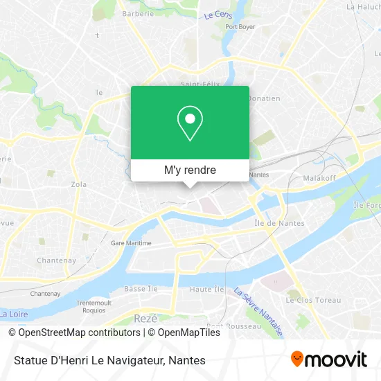 Statue D'Henri Le Navigateur plan