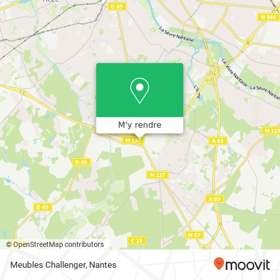 Meubles Challenger plan