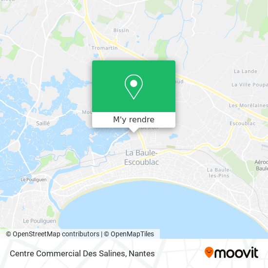 Centre Commercial Des Salines plan