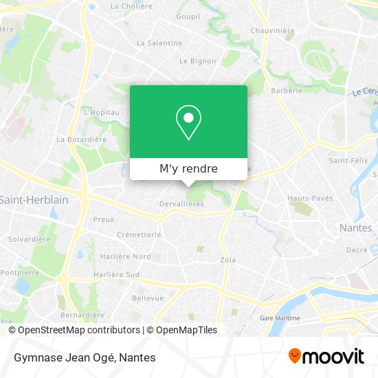 Gymnase Jean Ogé plan