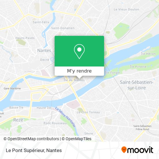 Le Pont Supérieur plan
