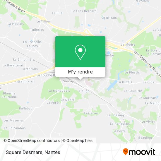 Square Desmars plan