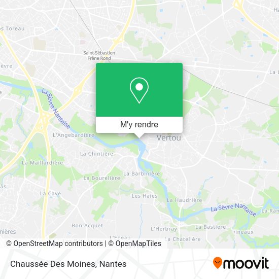 Chaussée Des Moines plan