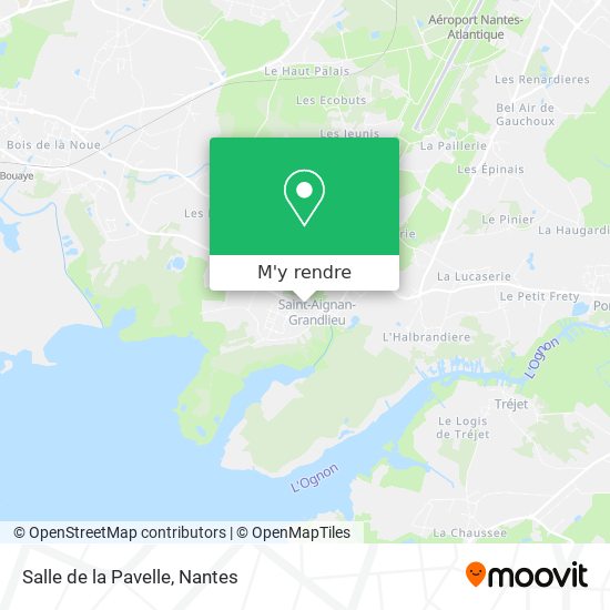 Salle de la Pavelle plan