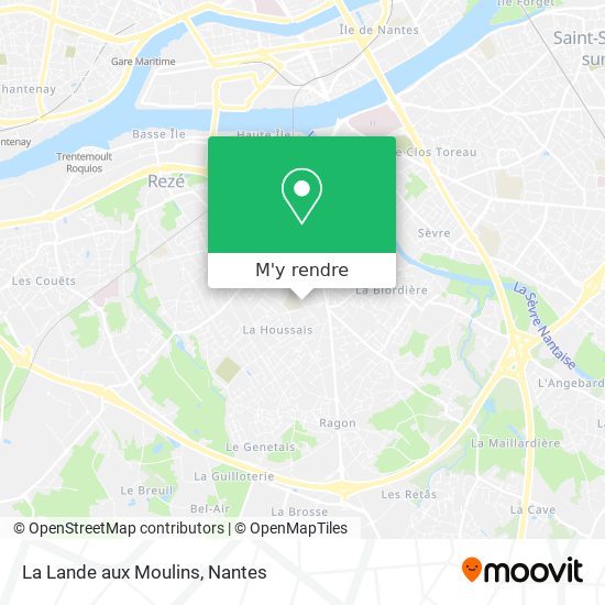La Lande aux Moulins plan