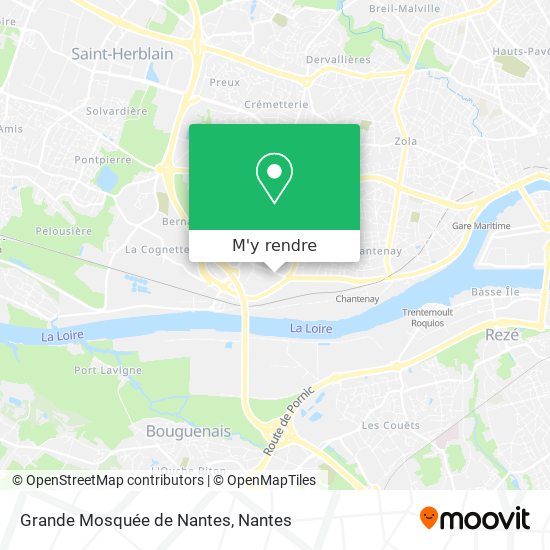 Grande Mosquée de Nantes plan