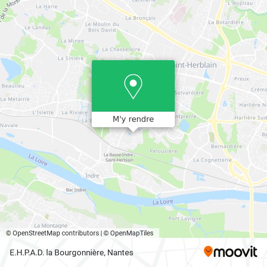 E.H.P.A.D. la Bourgonnière plan