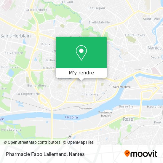 Pharmacie Fabo Lallemand plan