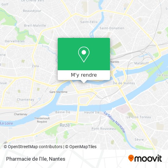 Pharmacie de l'Ile plan