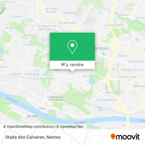Stade des Calvaires plan