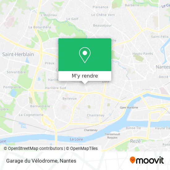 Garage du Vélodrome plan