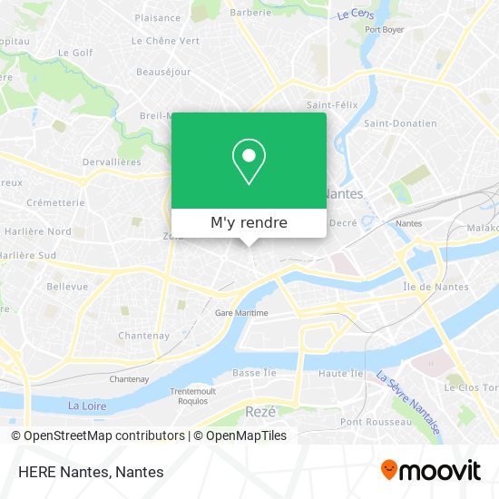 HERE Nantes plan