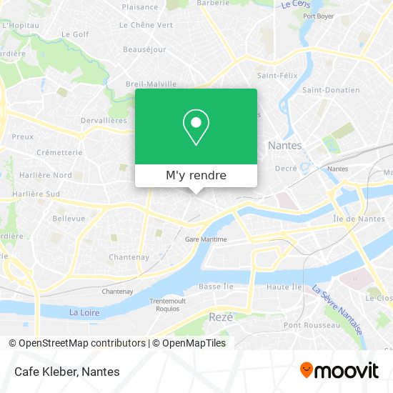Cafe Kleber plan
