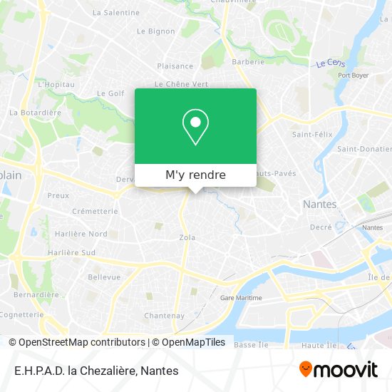 E.H.P.A.D. la Chezalière plan