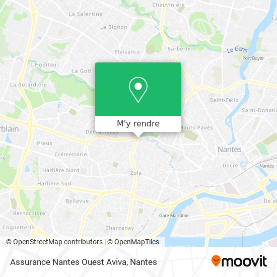 Assurance Nantes Ouest Aviva plan