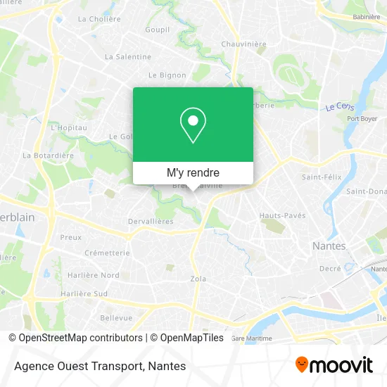 Agence Ouest Transport plan
