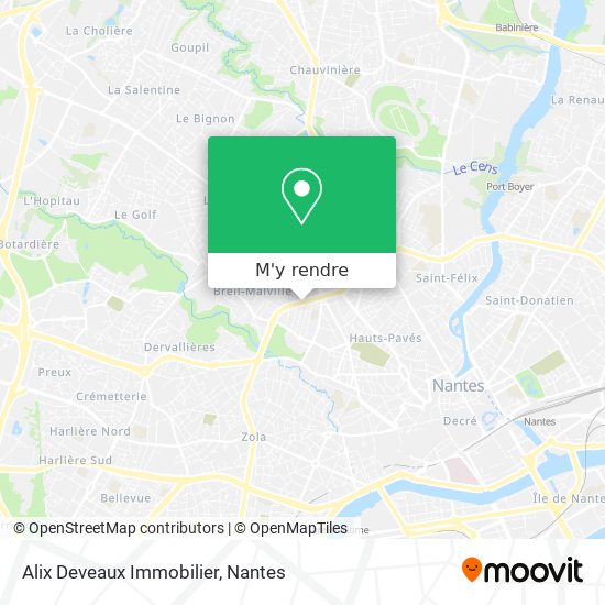 Alix Deveaux Immobilier plan