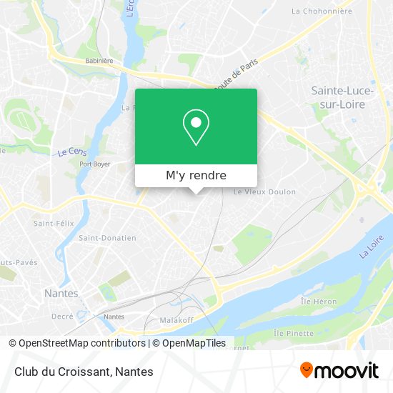 Club du Croissant plan