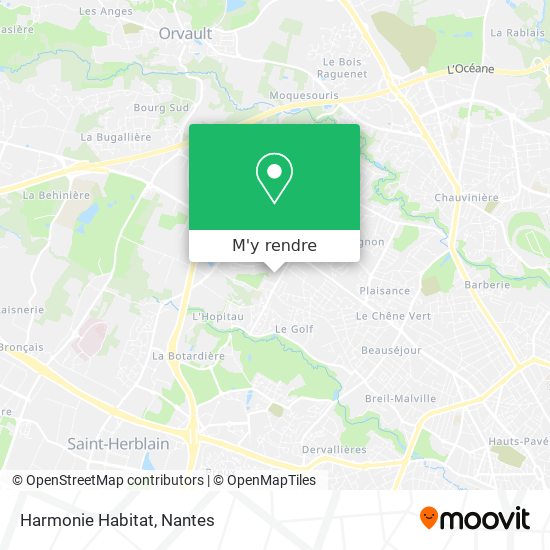 Harmonie Habitat plan