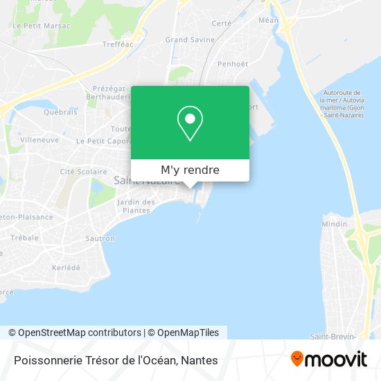 Poissonnerie Trésor de l'Océan plan