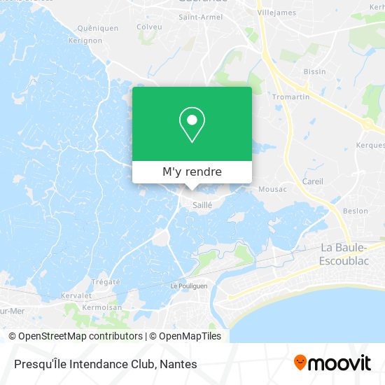 Presqu'Île Intendance Club plan