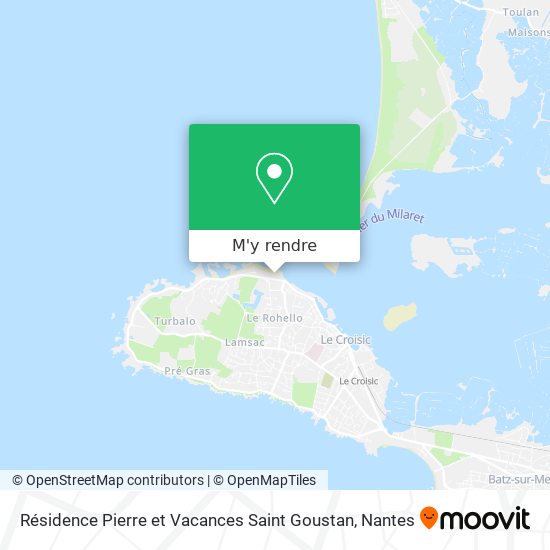Résidence Pierre et Vacances Saint Goustan plan