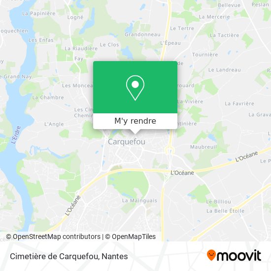Cimetière de Carquefou plan