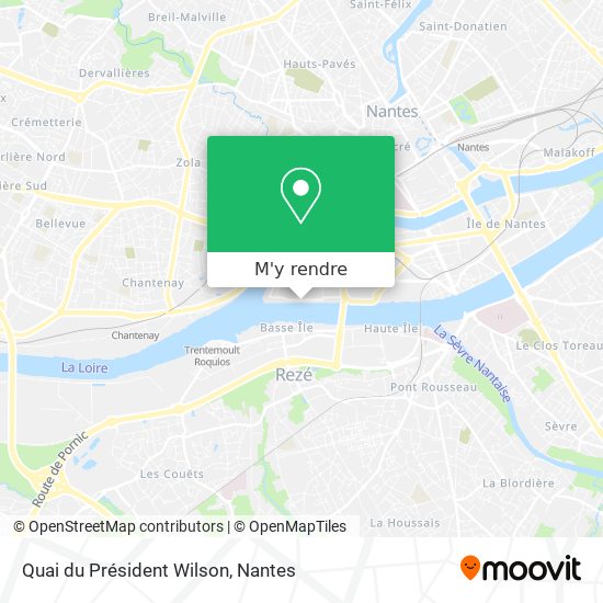 Quai du Président Wilson plan