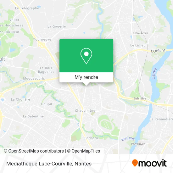 Médiathèque Luce-Courville plan