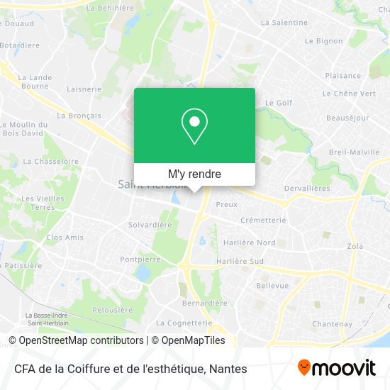 Comment Aller A Cfa De La Coiffure Et De L Esthetique A Saint Herblain En Bus Ou Tram