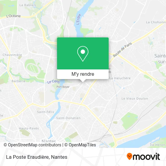 La Poste Eraudière plan