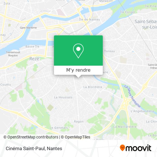 Cinéma Saint-Paul plan