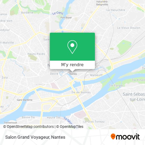Salon Grand Voyageur plan
