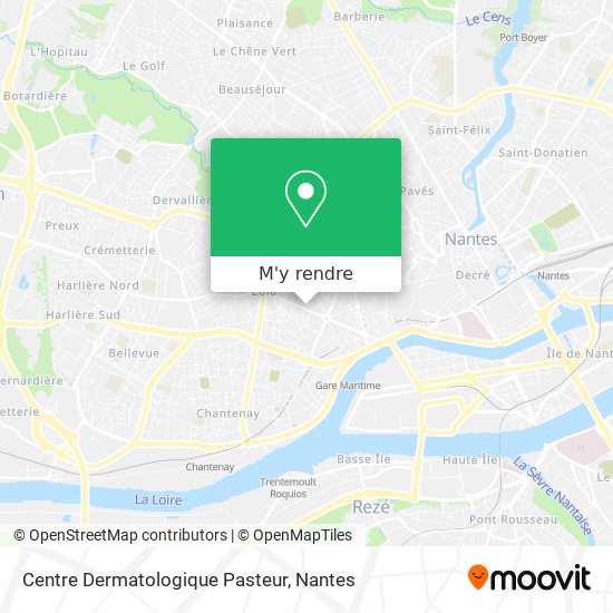 Centre Dermatologique Pasteur plan
