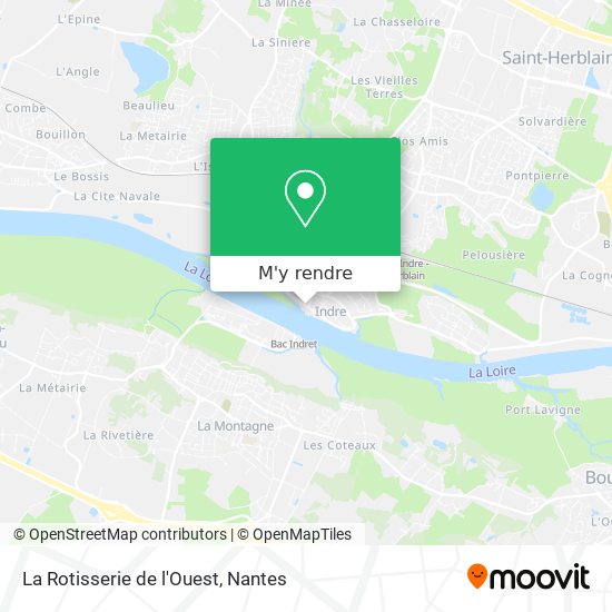 La Rotisserie de l'Ouest plan