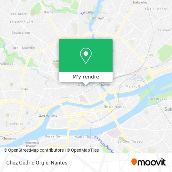 Chez Cedric Orgie plan