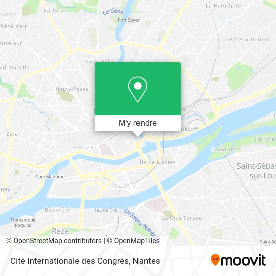 Cité Internationale des Congrès plan