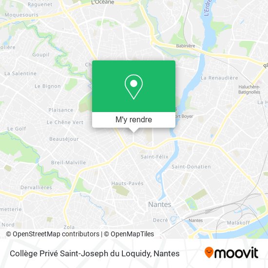 Collège Privé Saint-Joseph du Loquidy plan