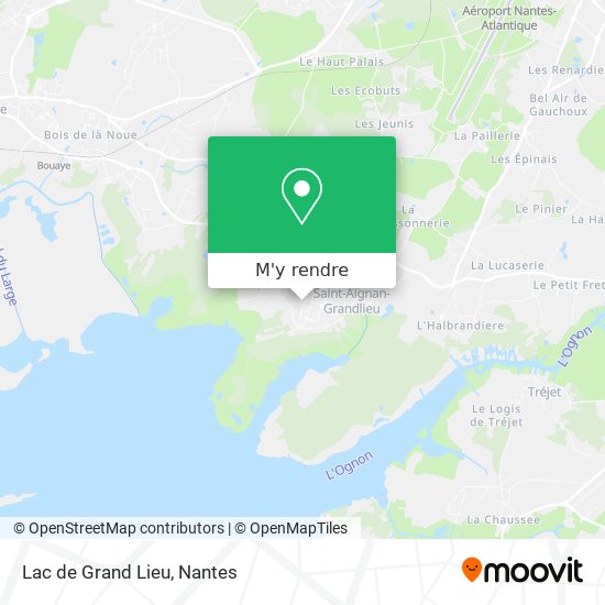 Lac de Grand Lieu plan
