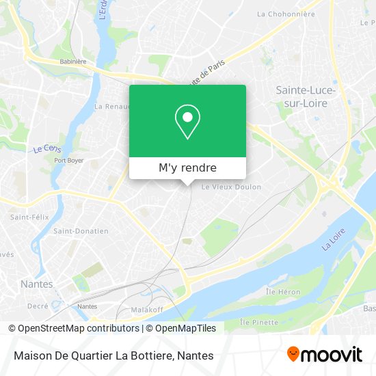Maison De Quartier La Bottiere plan