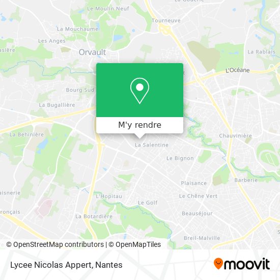 Lycee Nicolas Appert plan