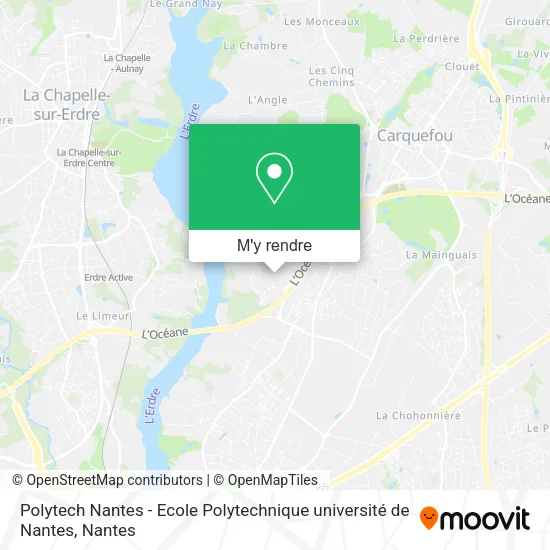 Polytech Nantes - Ecole Polytechnique université de Nantes plan