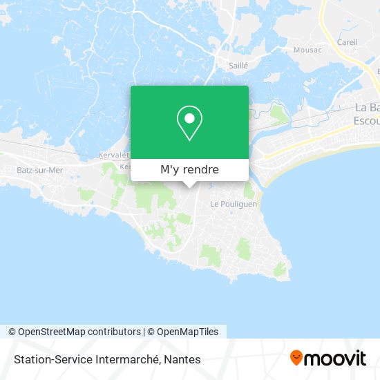 Station-Service Intermarché plan